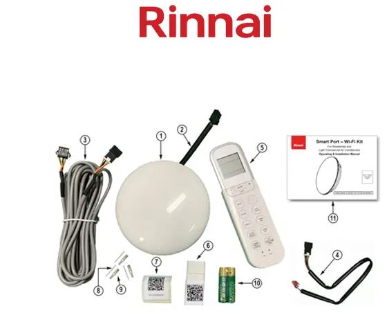 Rinnai Smart Port Ducted WiFi Kit - LCACWIFIKIT - Smart Control – EcoLux  Appliances