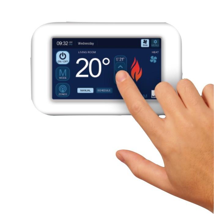 Brivis Touch NC-7 Controller Gas Ducted Heater Evaporative Cooling