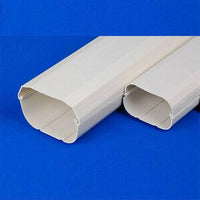 Wall Cap  + 2m Length Duct Cover PVC KIT Air Conditioner Split System 100mm 2m Length - GC-KIT - EcoLux Appliances