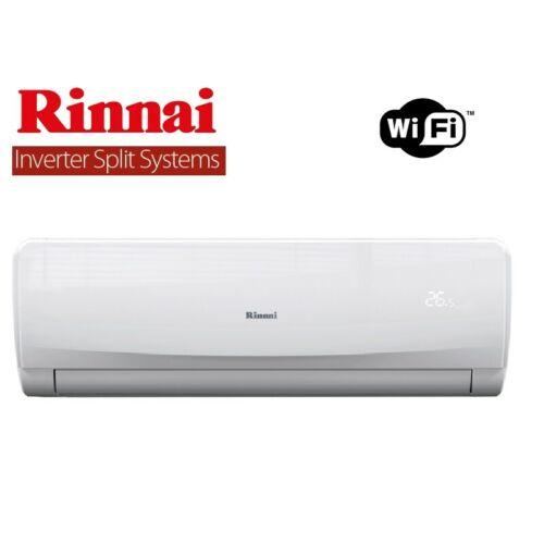 Rinnai 2.5kw Inverter Reverse Cycle Split System Air Conditioner Wifi - HSNRQ25B - EcoLux Appliances
