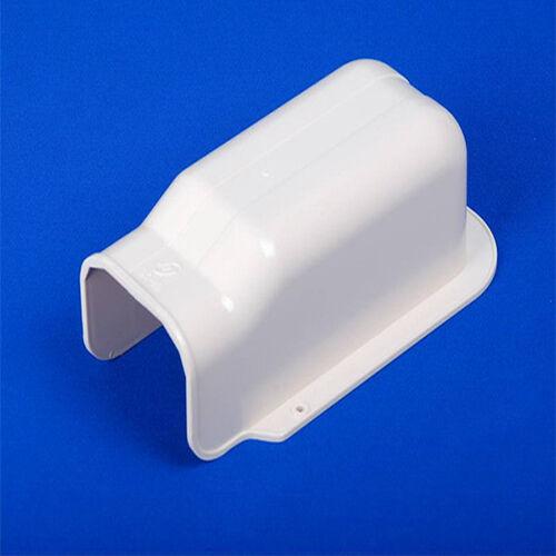 End Wall Cover PVC Duct Air Conditioner Split System 100mm - GC-01C - EcoLux Appliances