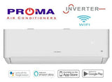 New Proma 7.2kw Inverter + Wifi Split System Air Conditioner Reverse Cycle - PRO-72ITP